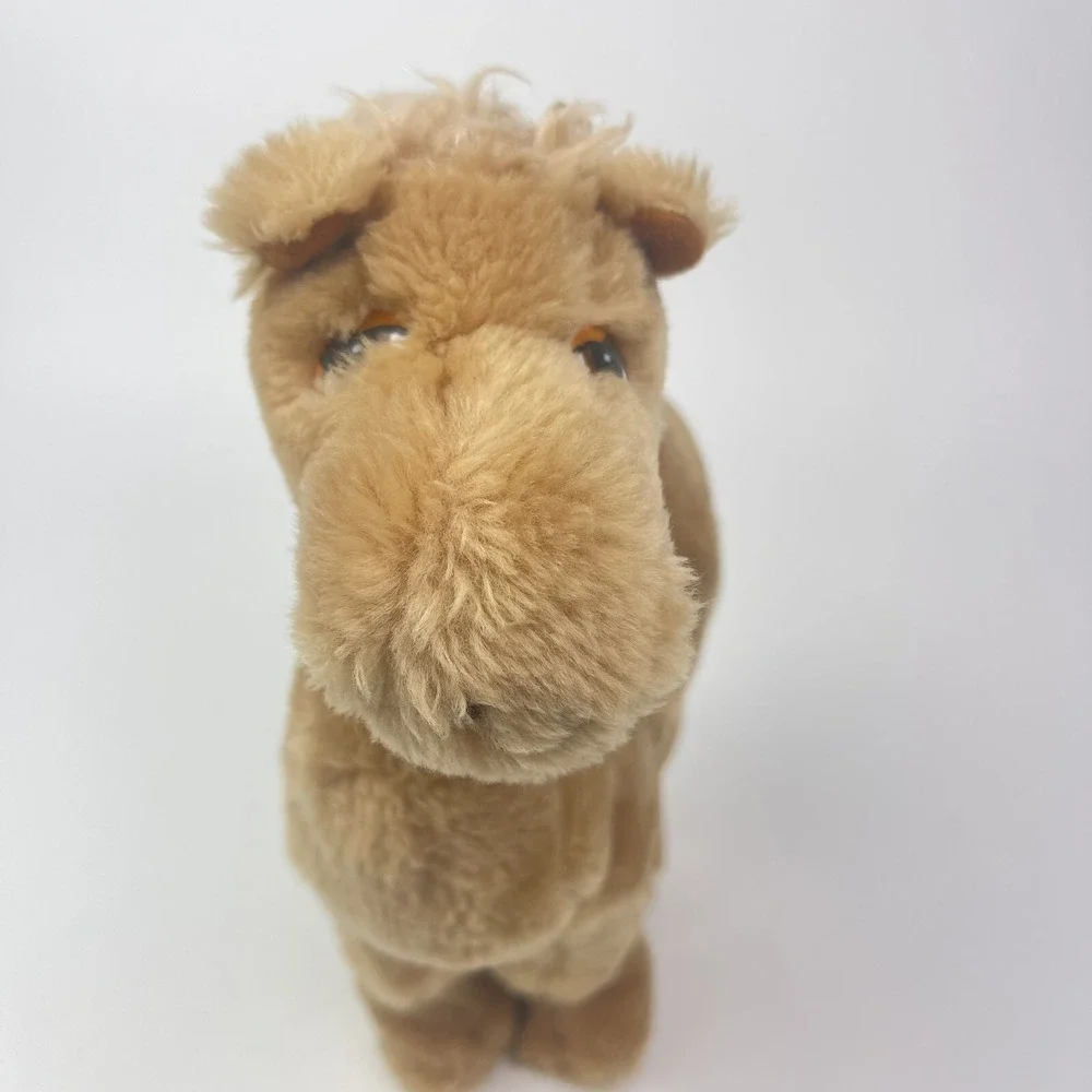 Vintage Dakin Camel Plush‎ Stuffed Toy Standing Animal 1983 Tan Light Brown